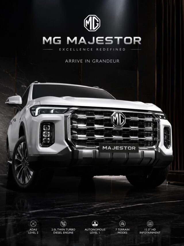 आधी कीमत में Land Cruiser! देखें MG Majestor का जादू