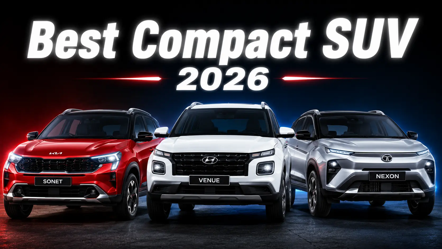 Best compact SUV in India 2026 फीचर्ड थंबनेल फोटो"