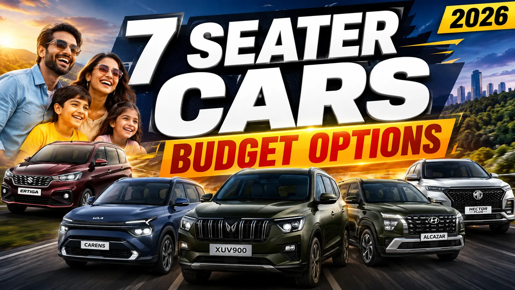 Budget 7 Seater Cars in India 2026 — Best Affordable Options और Price Guide"