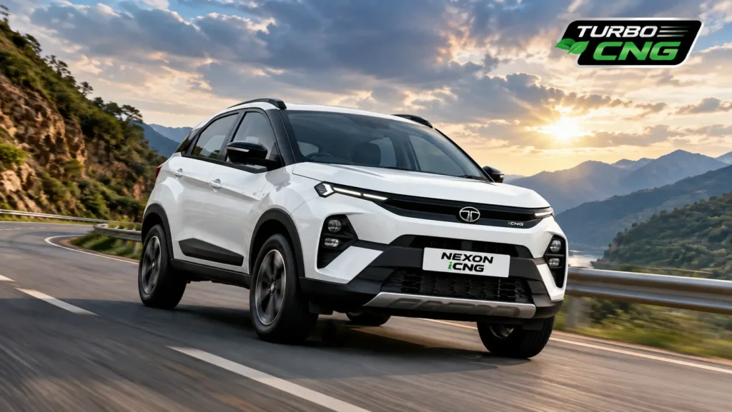 Tata Nexon iCNG turbo — best CNG SUV in India under 20 lakhs